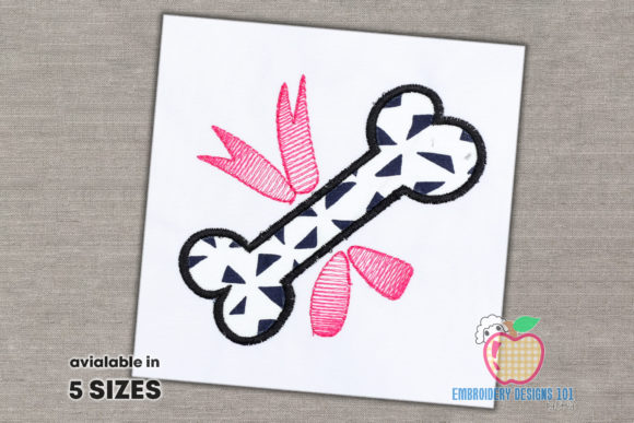 Bone Applique Design: A Charming Addition