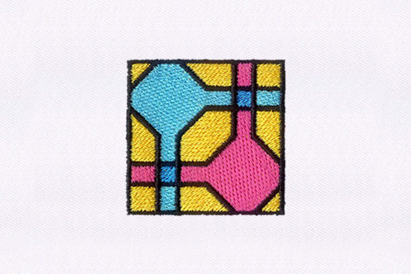Geometric Quilting: A Premium Embroidery Design