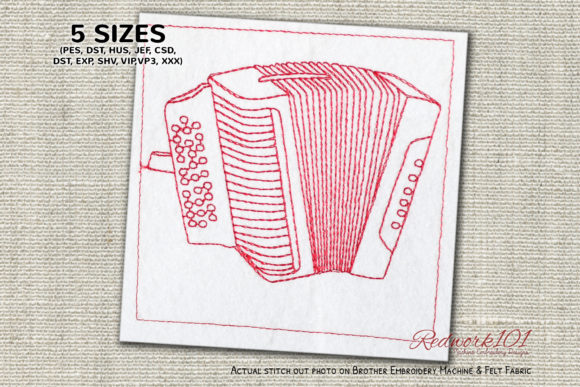 Review: Diatonic Button Accordion Redwork