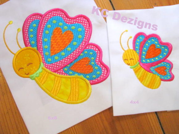 Spring Butterfly Applique: A Charming Addition